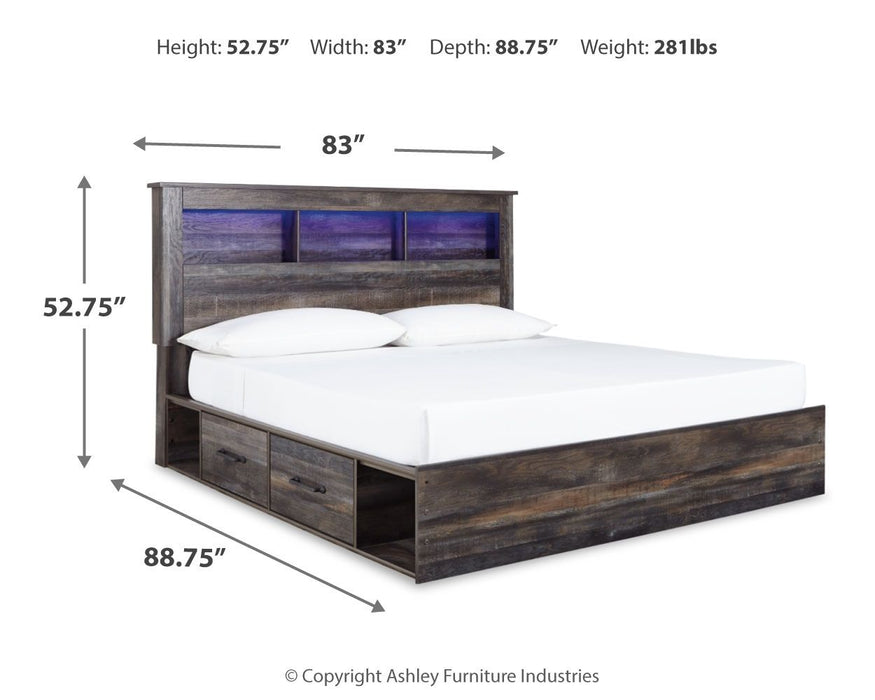 Drystan - Panel Bookcase Bed – Panel Beds by Signature Design by Ashley® at Furniture Wholesale Plus , Nashville furniture store
