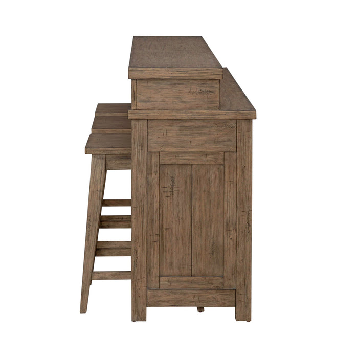 Pinebrook Ridge - 4 Piece Set - Weathered Toffee – 4 Piece Living Room Sets by Liberty Furniture at Furniture Wholesale Plus , Nashville furniture store