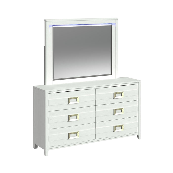 Tobias - 6-Drawer Dresser – Dressers by Elements International at Furniture Wholesale Plus , Nashville furniture store
