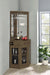 Alviso - 1-Drawer Corner Home Bar Wine Cabinet - Rustic Oak - Premium Wine Cabinets from CoasterEveryday - Just $419! Shop now at Furniture Wholesale Plus  We are the best furniture store in Nashville, Hendersonville, Goodlettsville, Madison, Antioch, Mount Juliet, Lebanon, Gallatin, Springfield, Murfreesboro, Franklin, Brentwood