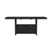 Transcend - Counter Table With Leaf - Charcoal – Counter Tables by Elements International at Furniture Wholesale Plus , Nashville furniture store