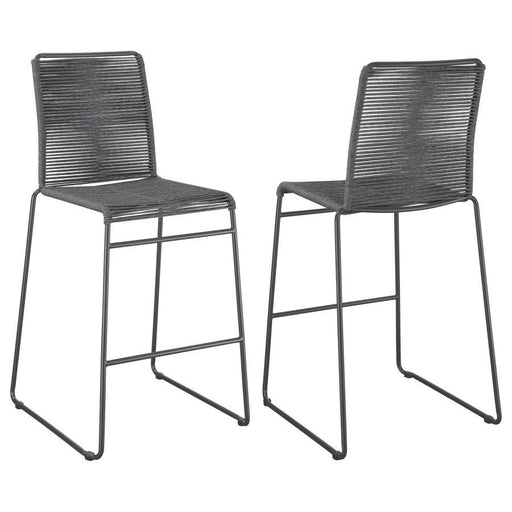 Jerome - Woven Rope Metal Chair (Set of 2) - Premium Stool Sets from CoasterEssence - Just $529! Shop now at Furniture Wholesale Plus  We are the best furniture store in Nashville, Hendersonville, Goodlettsville, Madison, Antioch, Mount Juliet, Lebanon, Gallatin, Springfield, Murfreesboro, Franklin, Brentwood