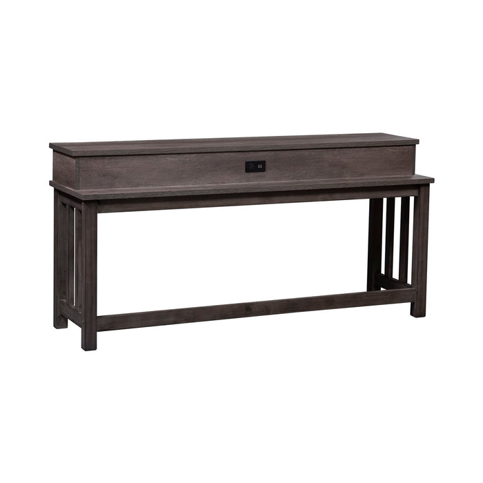 Tanners Creek - Console Bar Table - Dark Gray – Console Tables by Liberty Furniture at Furniture Wholesale Plus , Nashville furniture store