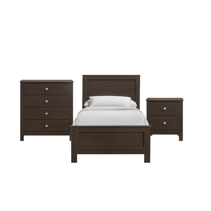 Sami - Youth Panel Bedroom Set – 3 Piece Bedroom Sets by Elements International at Furniture Wholesale Plus , Nashville furniture store