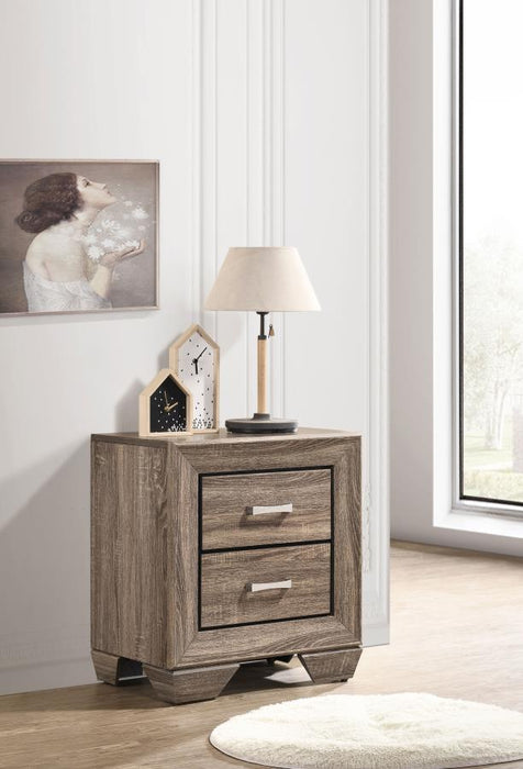 Kauffman - 2-Drawer Nightstand – Accent Nightstands by CoasterEveryday at Furniture Wholesale Plus , Nashville furniture store