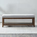 Shaker Lakes - Upholstered Dining Bench - Harvest Brown – Upholstered Benches by Liberty Furniture at Furniture Wholesale Plus , Nashville furniture store