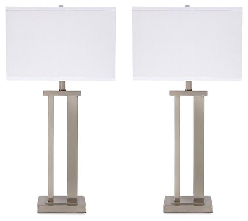 Aniela - Metal Table Lamp Set – Table Lamps by Signature Design by Ashley® at Furniture Wholesale Plus , Nashville furniture store