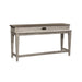 Heartland - Console Bar Table - Antique White / Tobacco Tops – Console Tables by Liberty Furniture at Furniture Wholesale Plus , Nashville furniture store