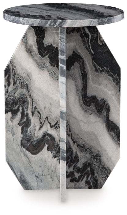 Wrenlane - Accent Table - Black / White / Taupe – Accent Tables by Signature Design by Ashley® at Furniture Wholesale Plus , Nashville furniture store