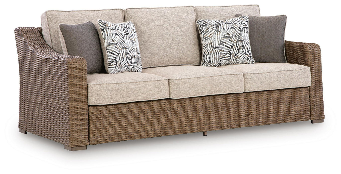 Laguna Heights - Sofa With Cushion - Beige – Sofas by Signature Design by Ashley® at Furniture Wholesale Plus , Nashville furniture store