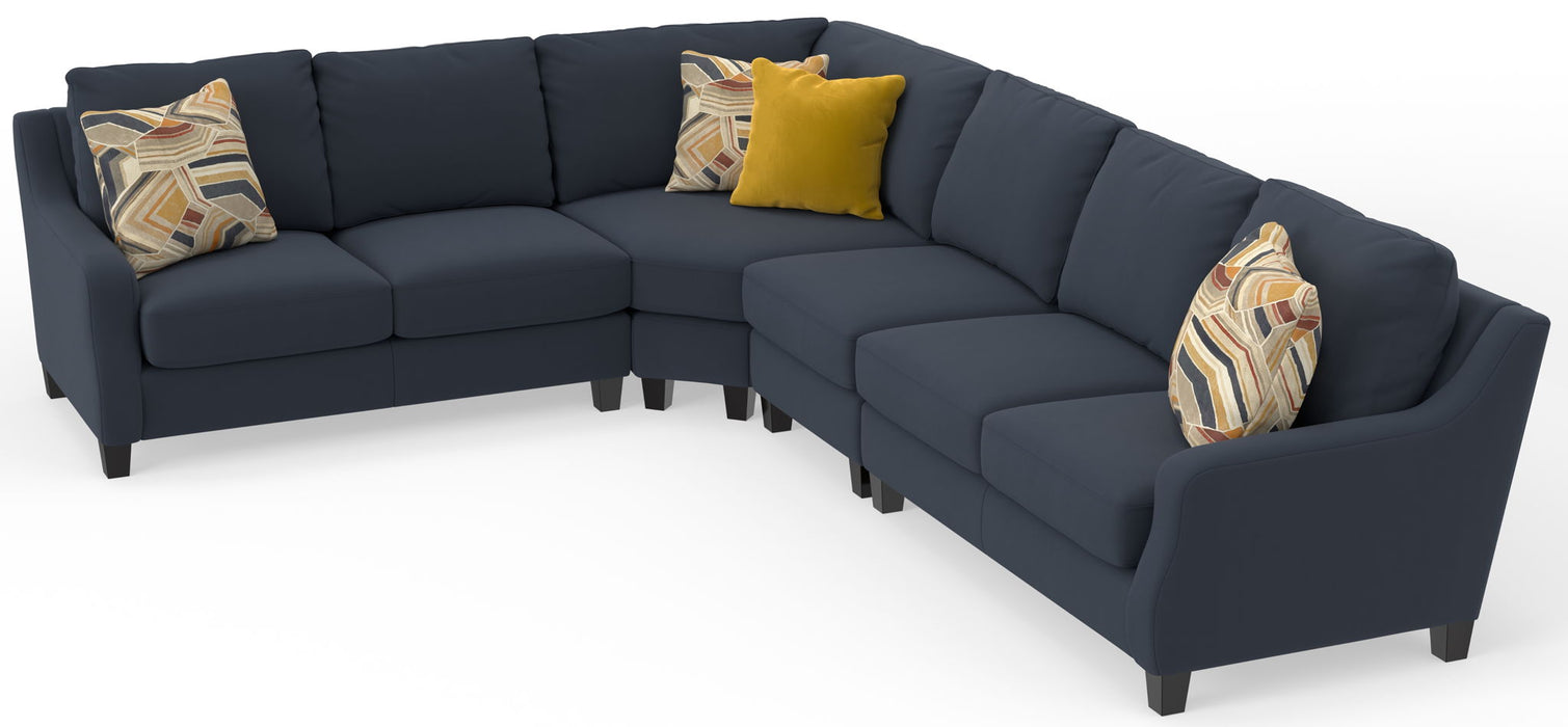 Foley - Sectional With Comfort Coil Seating And 4 Included Accent Pillows - Premium Stationary Sectionals from Jackson - Just $2299! Shop now at Furniture Wholesale Plus  We are the best furniture store in Nashville, Hendersonville, Goodlettsville, Madison, Antioch, Mount Juliet, Lebanon, Gallatin, Springfield, Murfreesboro, Franklin, Brentwood