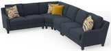 Foley - Sectional With Comfort Coil Seating And 4 Included Accent Pillows - Premium Stationary Sectionals from Jackson - Just $2299! Shop now at Furniture Wholesale Plus  We are the best furniture store in Nashville, Hendersonville, Goodlettsville, Madison, Antioch, Mount Juliet, Lebanon, Gallatin, Springfield, Murfreesboro, Franklin, Brentwood