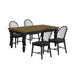 Heritage - Standard Height Dining Set – 5 Piece Dining Room Sets by Elements International at Furniture Wholesale Plus , Nashville furniture store
