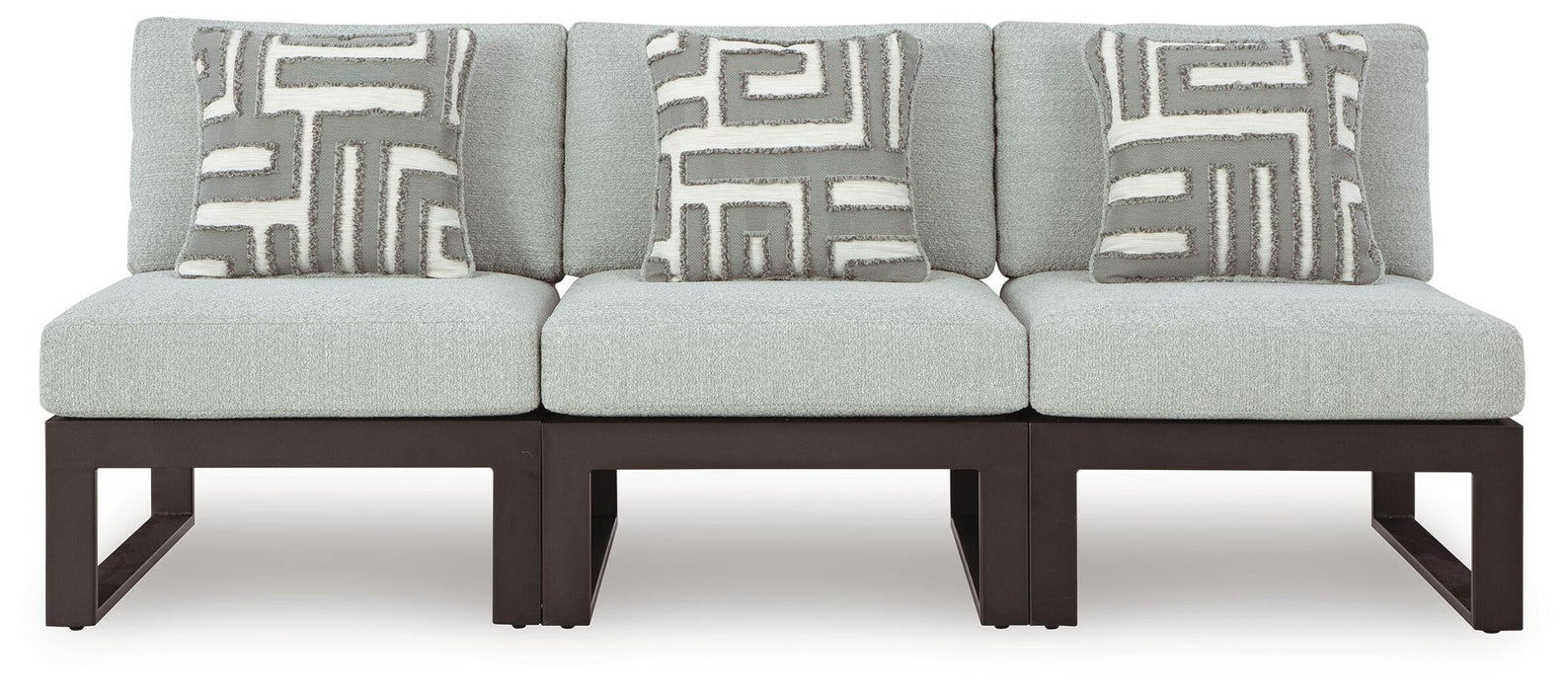 Beachloft - Outdoor Sectional – Stationary Sectionals by Signature Design by Ashley® at Furniture Wholesale Plus , Nashville furniture store