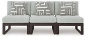 Beachloft - Outdoor Sectional – Stationary Sectionals by Signature Design by Ashley® at Furniture Wholesale Plus , Nashville furniture store