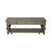 Americana Farmhouse - Rectangular Cocktail Table - Dusty Taupe – Cocktail Tables by Liberty Furniture at Furniture Wholesale Plus , Nashville furniture store