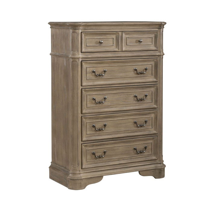 Magnolia Manor - 5 Drawer Chest – Accent Chests by Liberty Furniture at Furniture Wholesale Plus , Nashville furniture store