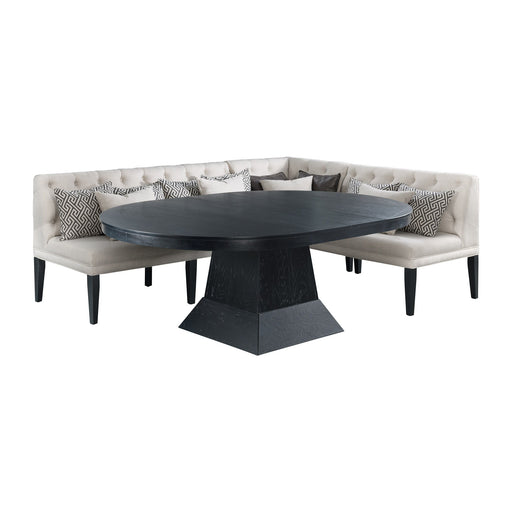 Maddox - Oval Dining Table Set – 4 Piece Dining Room Sets by Elements International at Furniture Wholesale Plus , Nashville furniture store