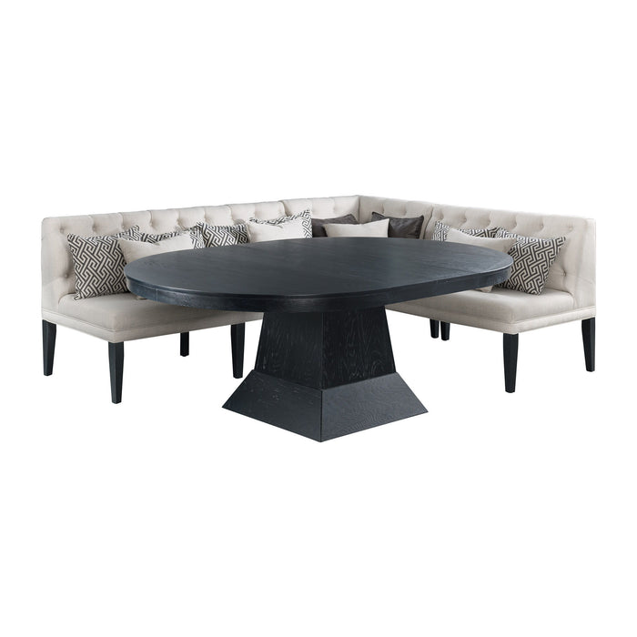 Maddox - Oval Dining Table Set – 4 Piece Dining Room Sets by Elements International at Furniture Wholesale Plus , Nashville furniture store