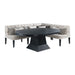 Maddox - Oval Dining Table Set – 4 Piece Dining Room Sets by Elements International at Furniture Wholesale Plus , Nashville furniture store