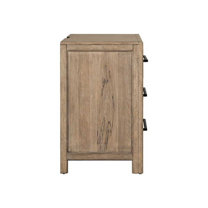 Proximity Place - Nightstand With Charging Station - Barley Buff – Nightstands w/ Charging Stations by Liberty Furniture at Furniture Wholesale Plus , Nashville furniture store