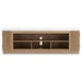 Camdill - XL TV Stand With Fireplace Option - Light Brown – TV Stands by Signature Design by Ashley® at Furniture Wholesale Plus , Nashville furniture store