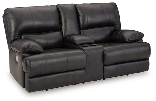 Mountainous - Power Reclining Loveseat With Console /Adj Headrest - Eclipse – Reclining Loveseats by Signature Design by Ashley® at Furniture Wholesale Plus , Nashville furniture store