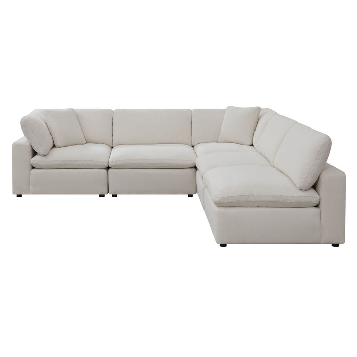 Cloud - Sectional Sofa – Stationary Sectionals by Elements International at Furniture Wholesale Plus , Nashville furniture store