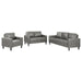 Ruth - Upholstered Track Arm Sofa Set - Premium Stationary Sofas & Loveseats from Coaster Fine Furniture - Just $909! Shop now at Furniture Wholesale Plus  We are the best furniture store in Nashville, Hendersonville, Goodlettsville, Madison, Antioch, Mount Juliet, Lebanon, Gallatin, Springfield, Murfreesboro, Franklin, Brentwood