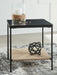Minrich - Accent Table - Black / Natural – Accent Tables by Signature Design by Ashley® at Furniture Wholesale Plus , Nashville furniture store