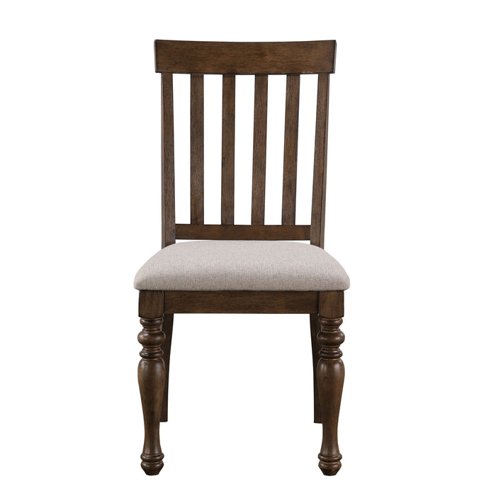 Joanna - Side Chair (Set of 2) - Brown – Chair Sets by Steve Silver Furniture at Furniture Wholesale Plus , Nashville furniture store