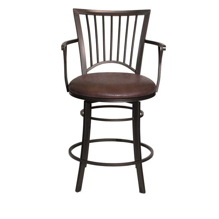 Bayview - Swivel Stool - Premium Bar Height (28"-30") from Steve Silver Furniture - Just $289! Shop now at Furniture Wholesale Plus  We are the best furniture store in Nashville, Hendersonville, Goodlettsville, Madison, Antioch, Mount Juliet, Lebanon, Gallatin, Springfield, Murfreesboro, Franklin, Brentwood