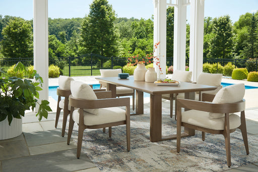 Serene Bay - Outdoor Dining Set – 7 Piece Outdoor Sets by Signature Design by Ashley® at Furniture Wholesale Plus , Nashville furniture store