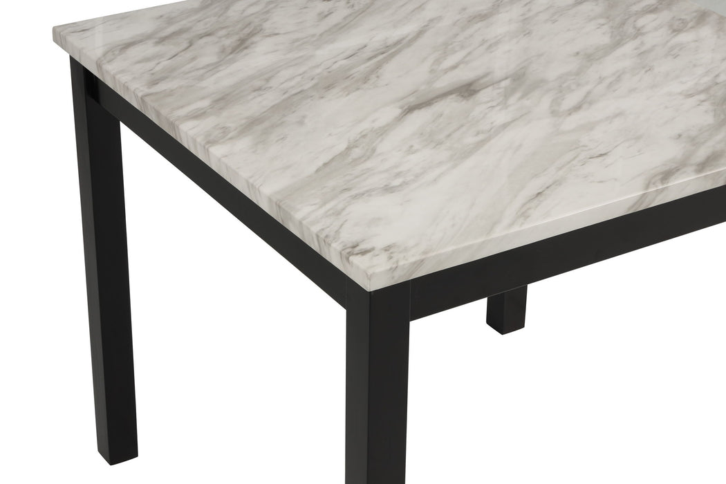 Lennon - 5 Piece Counter Height Table Set - Black / White - Premium 5 Piece Dining Room Sets from Crown Mark - Just $619! Shop now at Furniture Wholesale Plus  We are the best furniture store in Nashville, Hendersonville, Goodlettsville, Madison, Antioch, Mount Juliet, Lebanon, Gallatin, Springfield, Murfreesboro, Franklin, Brentwood