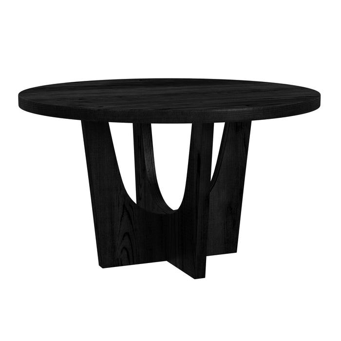 Oregon - Round Table With Wood Top – Counter Tables by Elements International at Furniture Wholesale Plus , Nashville furniture store