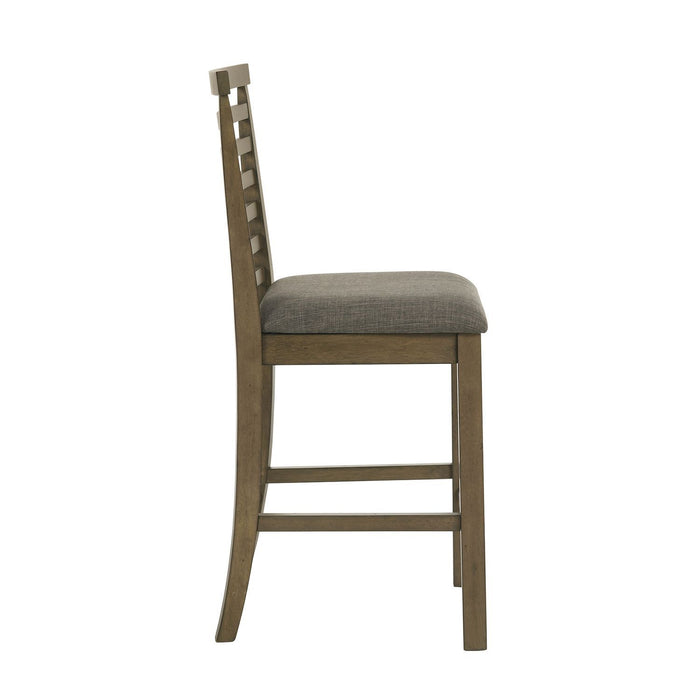Brook Bay - Upholstered Ladder Back Counter Chair (RTA) – Counter Chairs by Liberty Furniture at Furniture Wholesale Plus , Nashville furniture store