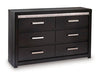 Shoralli - Six Drawer Dresser - Black – Dressers by Signature Design by Ashley® at Furniture Wholesale Plus , Nashville furniture store