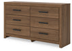 Broachmyn - Six Drawer Dresser – Dressers by Signature Design by Ashley® at Furniture Wholesale Plus , Nashville furniture store