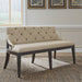 Americana Farmhouse - Upholstered Shelter Dining Bench – Upholstered Benches by Liberty Furniture at Furniture Wholesale Plus , Nashville furniture store