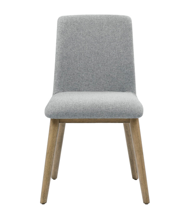 Vida - Polyester Side Chair (Set of 2) - Gray – Chair Sets by Steve Silver Furniture at Furniture Wholesale Plus , Nashville furniture store