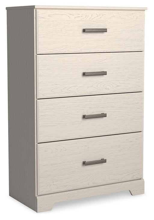 Stelsie - Four Drawer Chest - White – Accent Chests by Signature Design by Ashley® at Furniture Wholesale Plus , Nashville furniture store