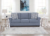 Carissa Manor - Sofa - Denim – Stationary Sofas by Benchcraft® at Furniture Wholesale Plus , Nashville furniture store
