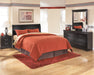 Huey Vineyard - Queen Sleigh Headboard - Black – Sleigh Headboards by Signature Design by Ashley® at Furniture Wholesale Plus , Nashville furniture store