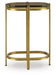 Porterville - Accent Table - Gold Finish – Accent Tables by Signature Design by Ashley® at Furniture Wholesale Plus , Nashville furniture store