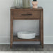 Shaker Lakes - Open Nightstand With Charging Station - Harvest Brown – Nightstands w/ Charging Stations by Liberty Furniture at Furniture Wholesale Plus , Nashville furniture store