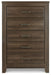 Juararo - Five Drawer Chest - Dark Brown – Accent Chests by Signature Design by Ashley® at Furniture Wholesale Plus , Nashville furniture store
