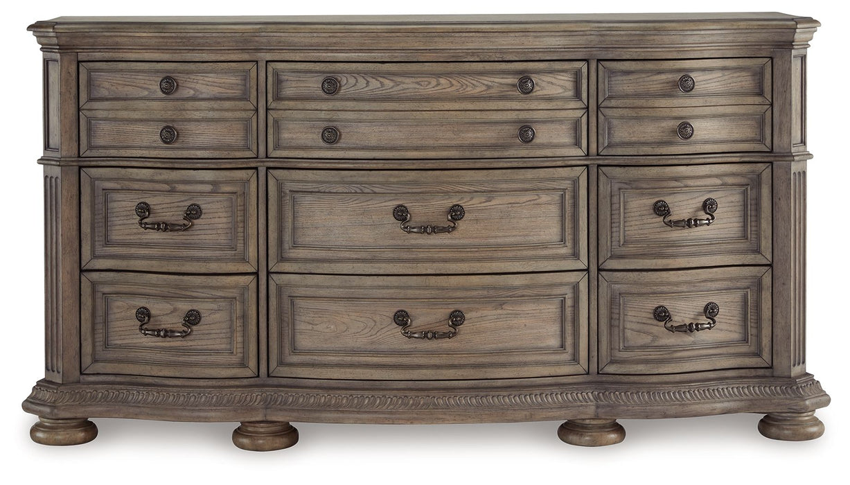 Ardenfield - Dresser - Light Brown – Dressers by Signature Design by Ashley® at Furniture Wholesale Plus , Nashville furniture store