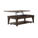 Arrowcreek - Lift Top Cocktail Table - Weathered Stone – Cocktail Tables by Liberty Furniture at Furniture Wholesale Plus , Nashville furniture store
