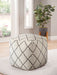 Lattice - Square Pouf - Beige - Premium Accent Poufs from Steve Silver Furniture - Just $109! Shop now at Furniture Wholesale Plus  We are the best furniture store in Nashville, Hendersonville, Goodlettsville, Madison, Antioch, Mount Juliet, Lebanon, Gallatin, Springfield, Murfreesboro, Franklin, Brentwood