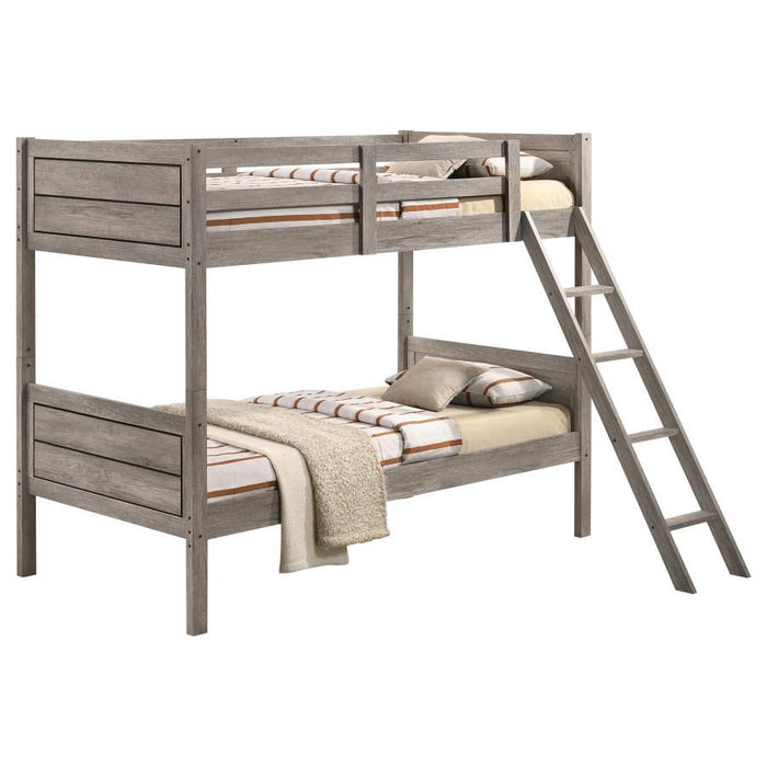 Ryder - Wood Bunk Bed With Mattress – Bunk Beds by Coaster Fine Furniture at Furniture Wholesale Plus , Nashville furniture store